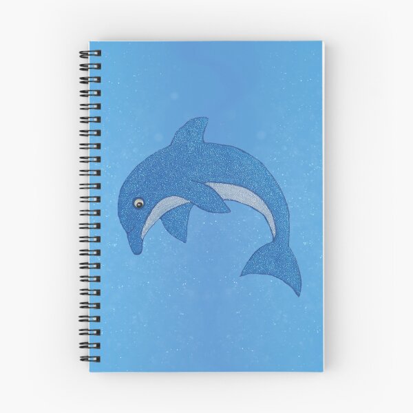 Item preview, Sparkle Jumping Blue Dolphin designed and sold by DeerSpirit.