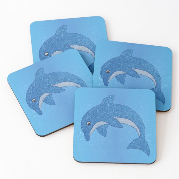 Item preview, Sparkle Jumping Blue Dolphin designed and sold by DeerSpirit.