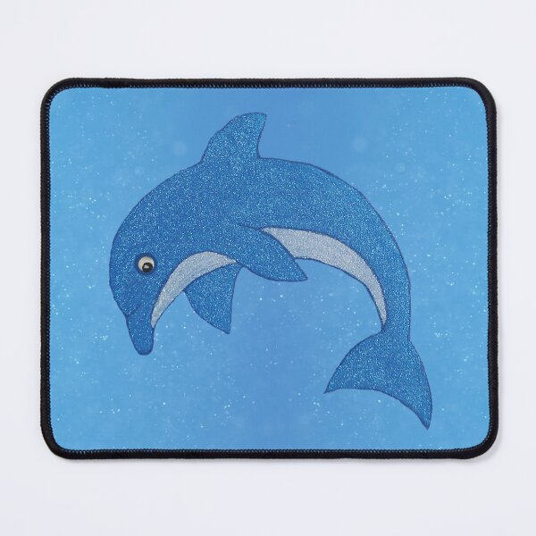 Item preview, Sparkle Jumping Blue Dolphin designed and sold by DeerSpirit.