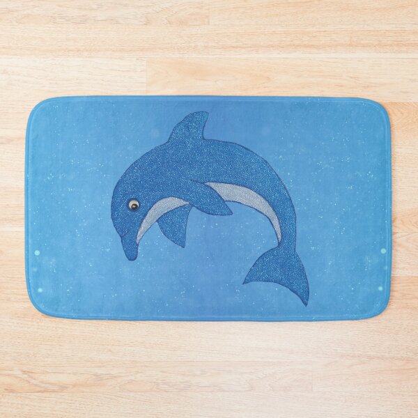 Item preview, Sparkle Jumping Blue Dolphin designed and sold by DeerSpirit.