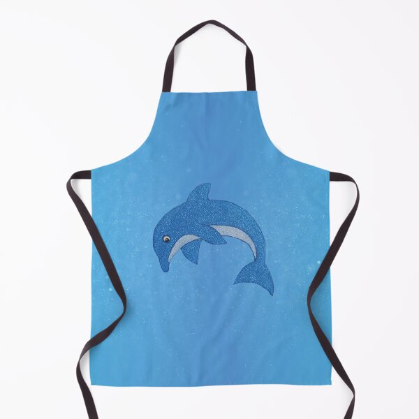 Item preview, Sparkle Jumping Blue Dolphin designed and sold by DeerSpirit.