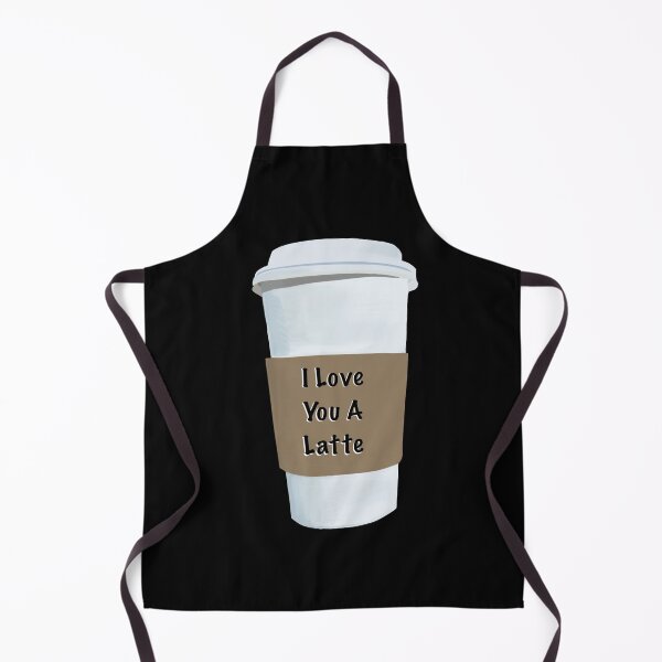 Item preview, I love you a latte big cup  designed and sold by SB  Illustrations1.