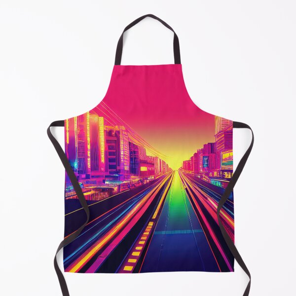 Artikelvorschau, Omaha Neon Vaporwave entworfen und verkauft von ComicsFactory.