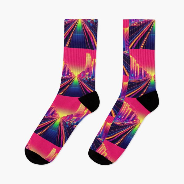 Item preview, Omaha Neon Vaporwave  designed and sold by ComicsFactory.