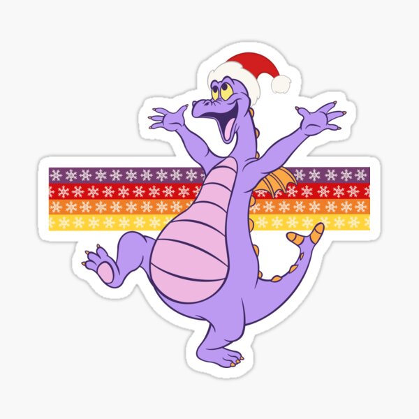 Figment Sticker Dreamfinder Dragon Disney EPCOT Flower and Garden