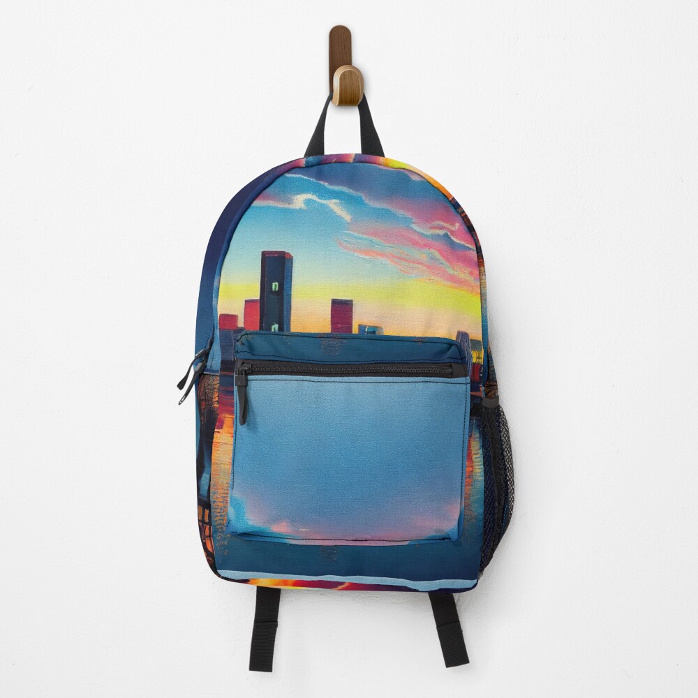 Vista previa del artículo con la obra «Mochila», diseñado y vendido por ComicsFactory.