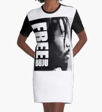 FREE BUJU Graphic T-Shirt Dress