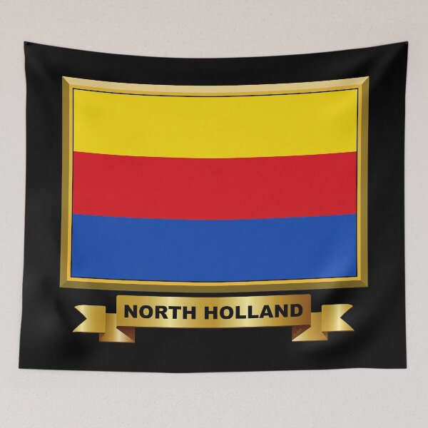 Item preview, NORTH HOLLAND Flag Gifts, Masks, Stickers & Products (N)  designed and sold by mpodger.