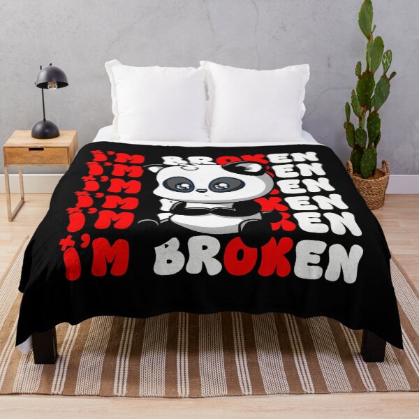 Item preview, I'm Ok I'm Broken Invisible Illness Men Women I Am Ok Broken Panda designed and sold by Desinger12.