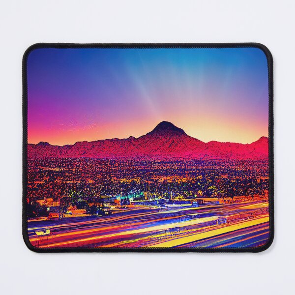 Item preview, Phoenix Arizona Neon Vaporwave designed and sold by ComicsFactory.