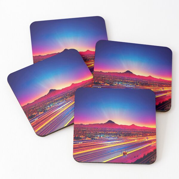 Item preview, Phoenix Arizona Neon Vaporwave designed and sold by ComicsFactory.