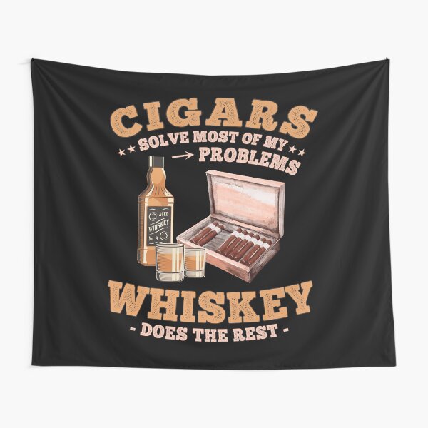 Item preview, Funny Cigar Sayings for Whiskey and Cigars Lovers designed and sold by grinta2021.