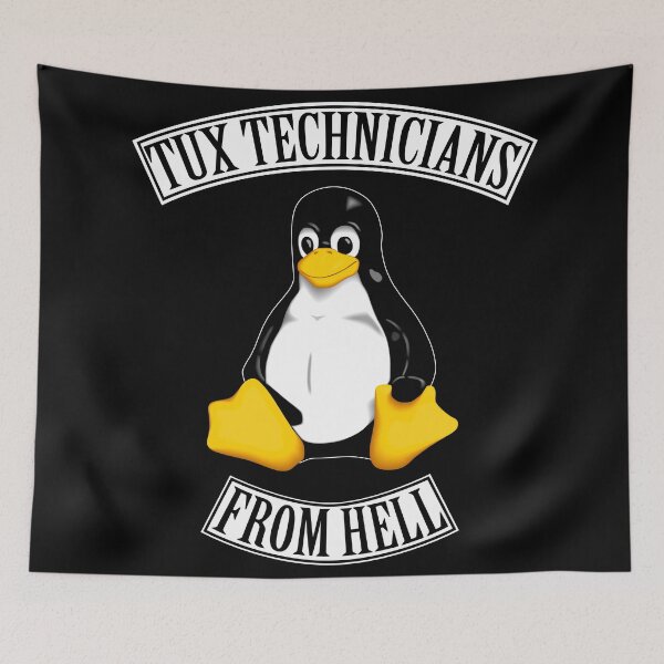 Item preview, Tux Technicians from hell designed and sold by Exilant.