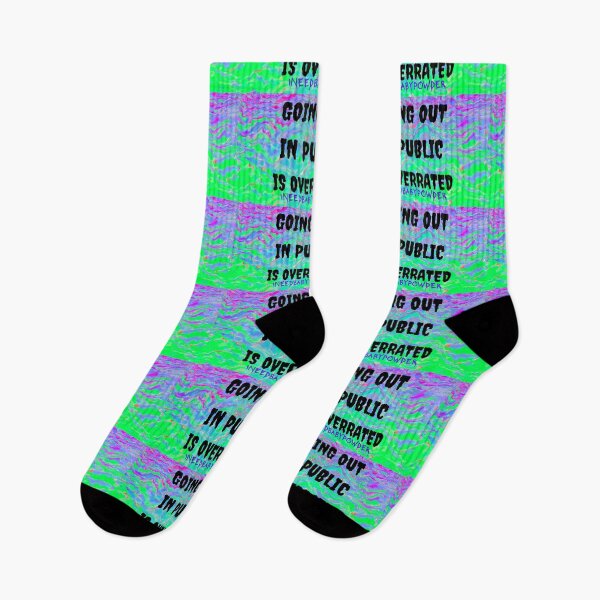 Item preview, GOING OUT IN PUBLIC IS OVERRATED designed and sold by INEEDBABYPOWDER.