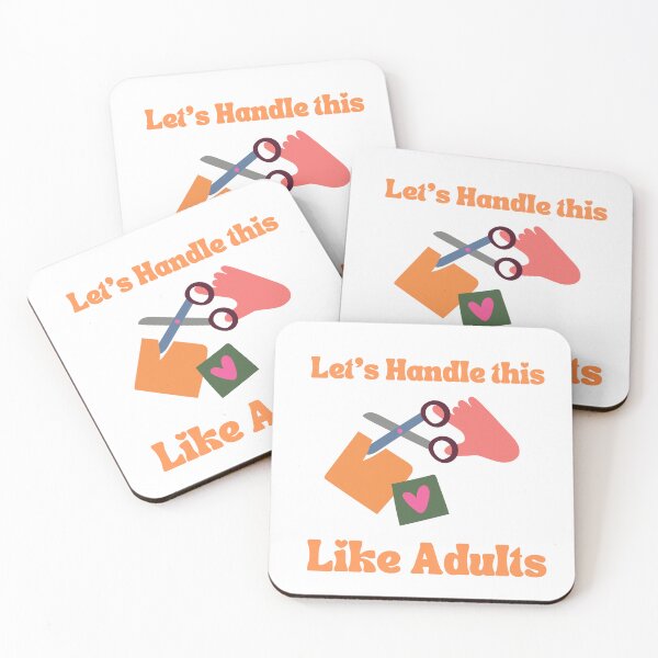Item preview, Let's Handle this Like Adults designed and sold by ClariseDesigns.