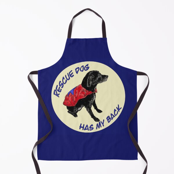 Item preview, Rescue Dog Has My Back designed and sold by Lady Southpaw.