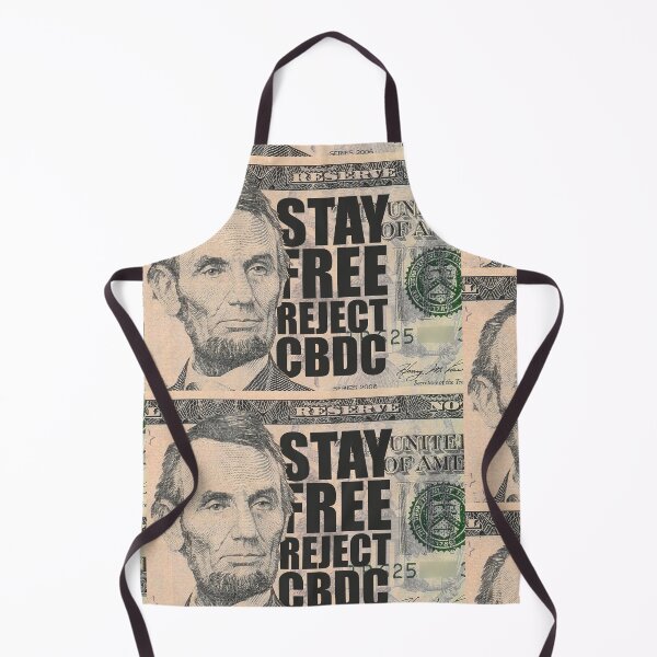 Item preview, Stay free reject cbdc, say no to cbdc, central bank digital currency, Abraham Lincoln  designed and sold by Giovanni-c.