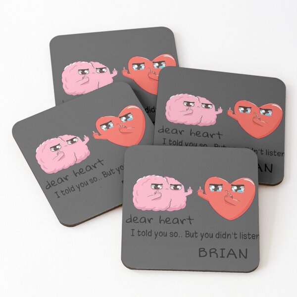 Item preview, Heart And Brain contradiction designed and sold by MakeThemJealous.
