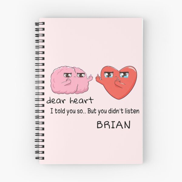 Item preview, Heart And Brain contradiction designed and sold by MakeThemJealous.