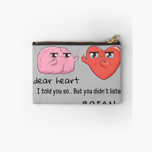 Item preview, Heart And Brain contradiction designed and sold by MakeThemJealous.