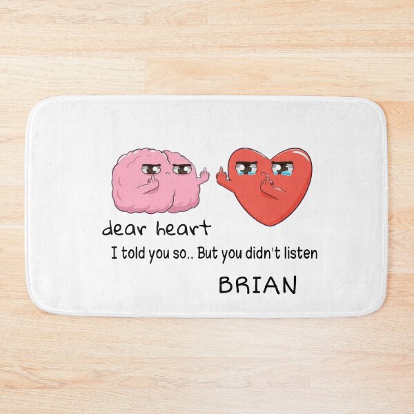 Item preview, Heart And Brain contradiction designed and sold by MakeThemJealous.