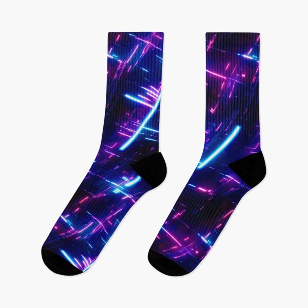 Item preview, Cyberpunk Synthwave Abstract Pattern designed and sold by GrizzlyGaz.