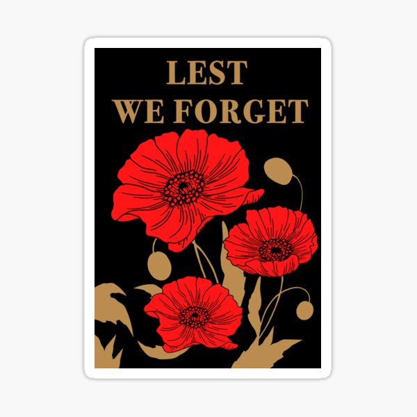 Lest We Forget Gifts & Merchandise for Sale