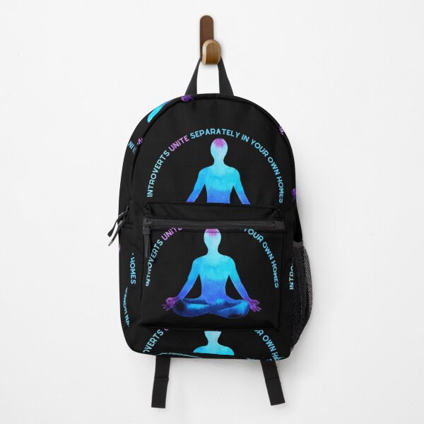 Item preview, Introverts unite separately in your own homes ,yoga colors 2023 designed and sold by FLOWER--ART.