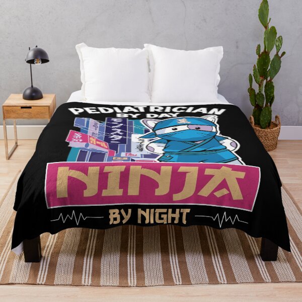 Item preview, Pediatrics - Pediatrician by day Ninja by night designed and sold by Stil-Mix.
