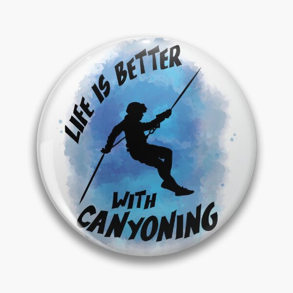 Item preview, Life is Better With Canyoning Watercolor designed and sold by TheInkElephant.