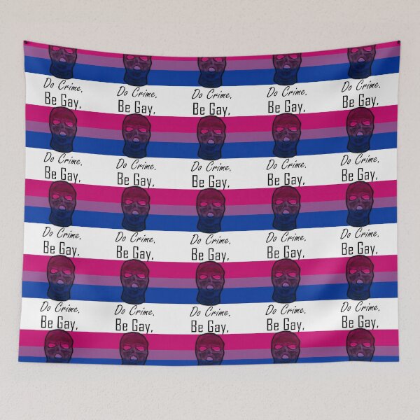 Item preview, Be Gay Do Crime (Bi6B) designed and sold by SamIsWhat8.