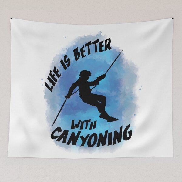 Item preview, Life is Better With Canyoning Watercolor designed and sold by TheInkElephant.