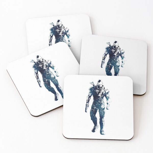 Item preview, John Shepard - Mass Effect - Stencil Fan Art designed and sold by Naumovski.