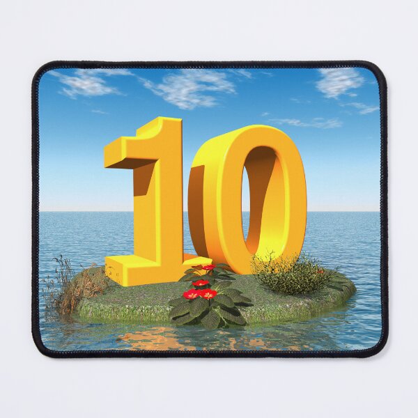 Item preview, year number 10 designed and sold by MIRO3D.