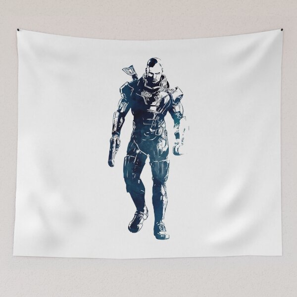 Item preview, John Shepard - Mass Effect - Stencil Fan Art designed and sold by Naumovski.