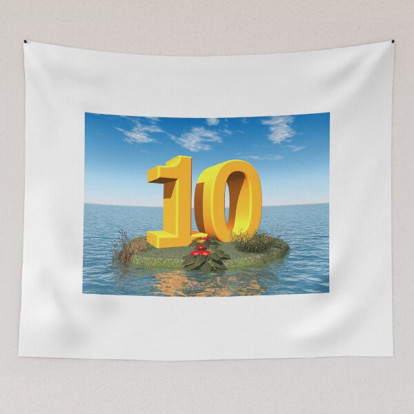 Item preview, year number 10 designed and sold by MIRO3D.