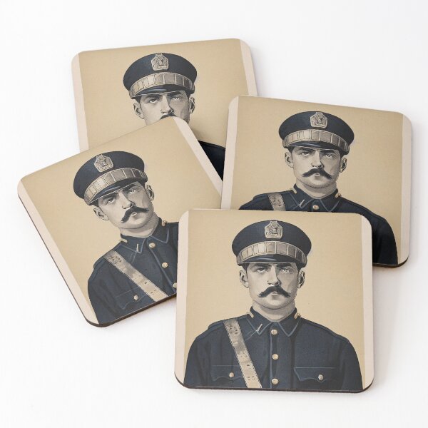 Item preview, Police Officer Vintage  designed and sold by ComicsFactory.
