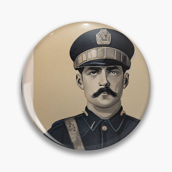 Item preview, Police Officer Vintage  designed and sold by ComicsFactory.