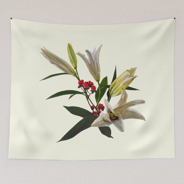 Item preview, Lilies and Berries designed and sold by Susan Savad.