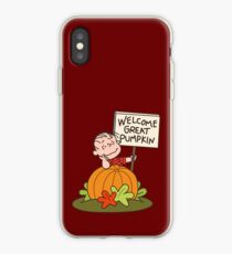 Welcome Great Pumpkin iPhone Case