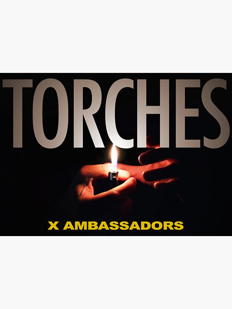 "Torches Music Good Shine Fine X Ambassadors Logo " Sticker for Sale by