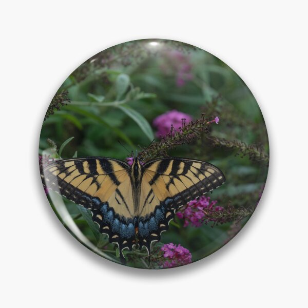 Item preview, Eastern Tiger Swallowtail on Butterfly Bush designed and sold by InGFocus.