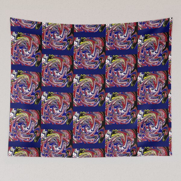 Item preview, l_manburg flag swirl  Chiffon Top designed and sold by Akshajwhetstone.