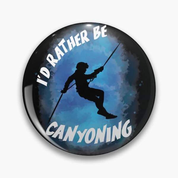 Item preview, Id Rather Canyoning Canyoning Watercolor designed and sold by TheInkElephant.