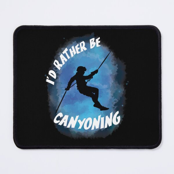 Item preview, Id Rather Canyoning Canyoning Watercolor designed and sold by TheInkElephant.