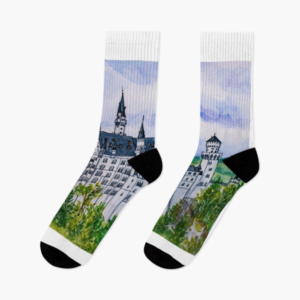 Item preview, Neuschwanstein Castle in Bavaria designed and sold by ArinasFineArt.