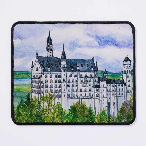 Item preview, Neuschwanstein Castle in Bavaria designed and sold by ArinasFineArt.