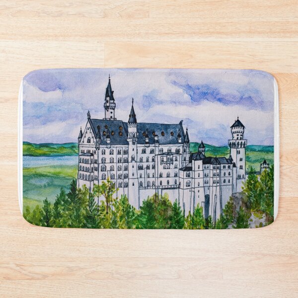 Item preview, Neuschwanstein Castle in Bavaria designed and sold by ArinasFineArt.