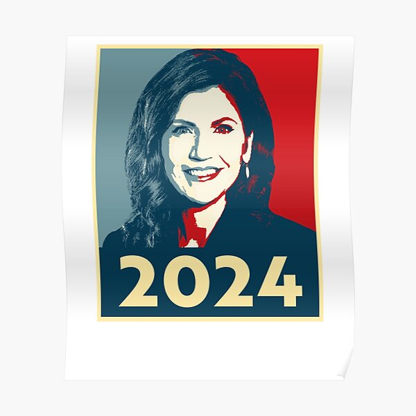 "Kristi Noem 2024 " Poster for Sale by Driedroachtshir Redbubble