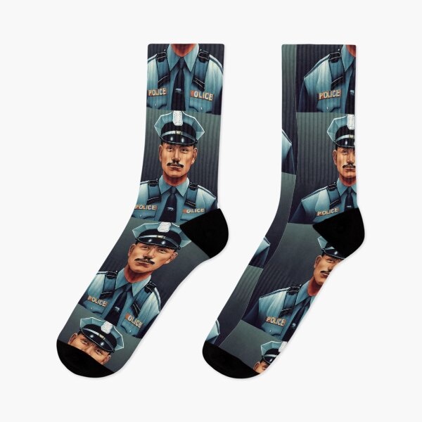 Item preview, Police officer 2D designed and sold by ComicsFactory.
